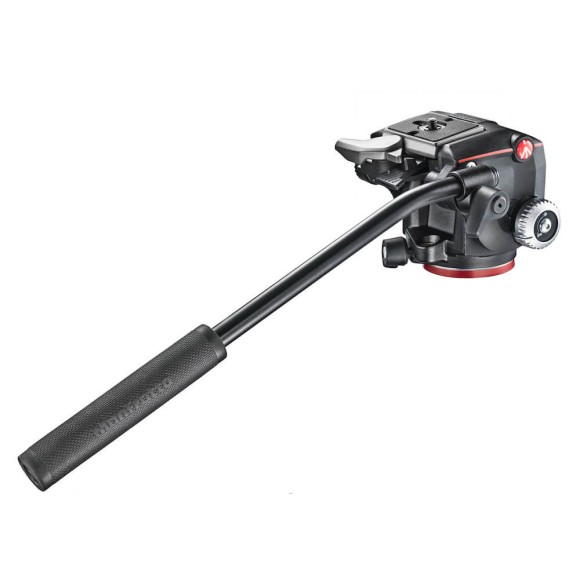 Manfrotto XPRO Fluid Head with fluidity selector and QR plate for Video MHXPRO-2W 